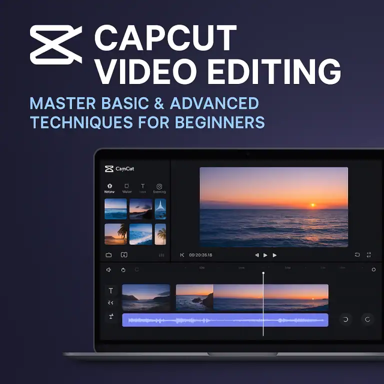 CapCut Video Editing: Master Basic & Advanced Techniques for Beginners