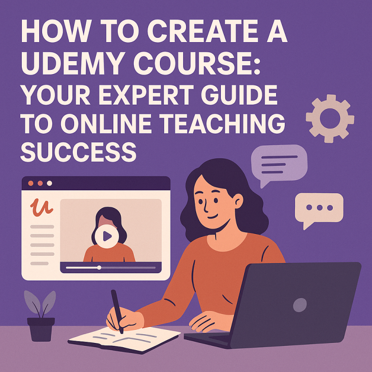 How to Create a Udemy Course: Your Expert Guide to Online Teaching Success
